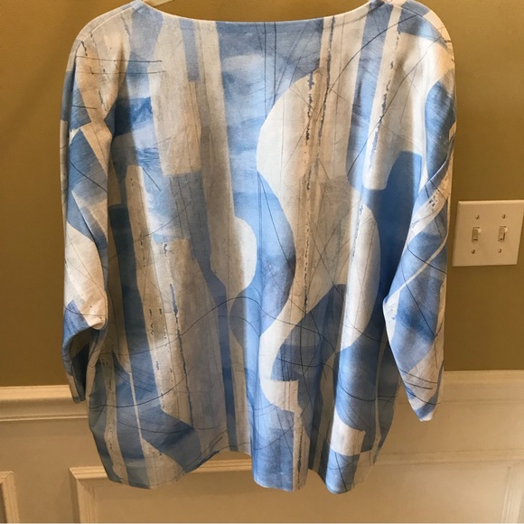 Poetry Sky Blue Pullover. NWT, Size 12 - Picture 2 of 8